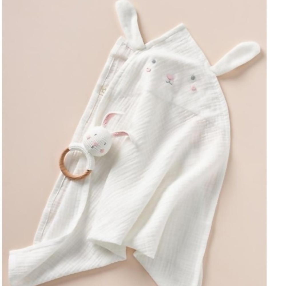 Anthropologie Albetta Swaddle Baby Gift Set